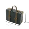 mini valise et porte documents pour maison de poupée 1:12, décor de modèle miniature, accessoires de jouets pour maison de poupée