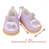 vêtements et accessoires beurre pour bébé fille, purple american, valise, bagages, chaussures, robe, cintres, chaussettes trempées, 18 po, 43cm