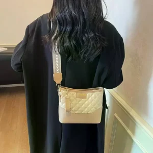 Sac à main élégant en PU à motifs de diamants pour femme ; Sac fourre-tout carré pour les déplacements domicile-travail