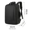 sac à dos de voyage extensible 1 pièce, sac à dos d'affaires décontracté pour hommes, avec chargement usb, tissu imperméable, adapté aux déplacements quotidiens