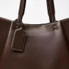 sacs à main de grande capacité pour femmes, sac à bandoulière en cuir pu de styliste de luxe, sac seau polyvalent pour les déplacements, fourre tout féminin