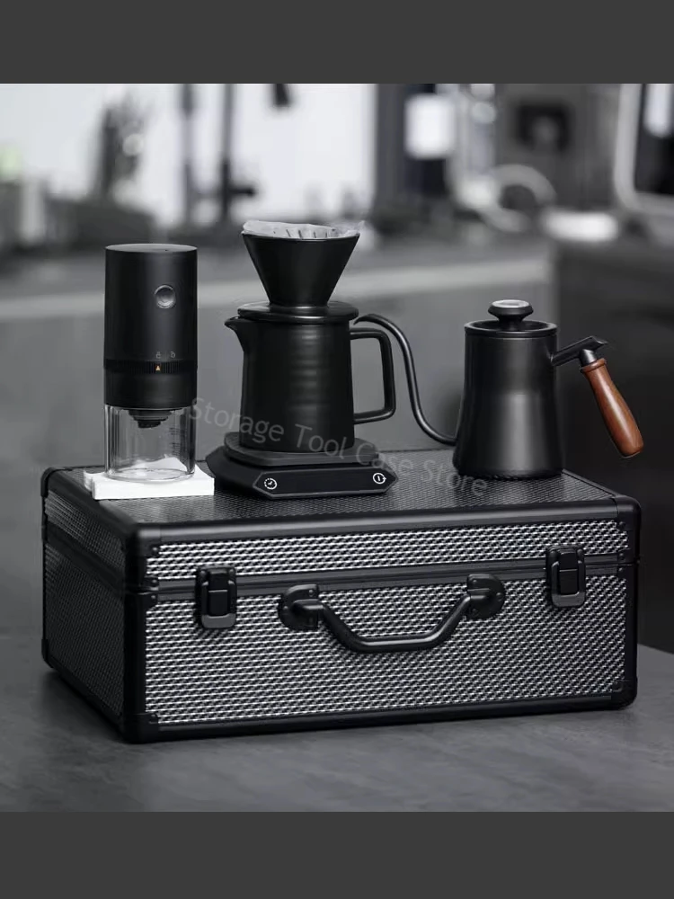 boîte à outils en aluminium, grand équipement, mallette d'instruments, boîte de rangement, valise, boîte d'exposition de matériel, boîte à outils, organisateur d'outils portable