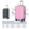 hello kitty juste de valise rose élastique, protection professionnelle, accessoires de bagages, vacances