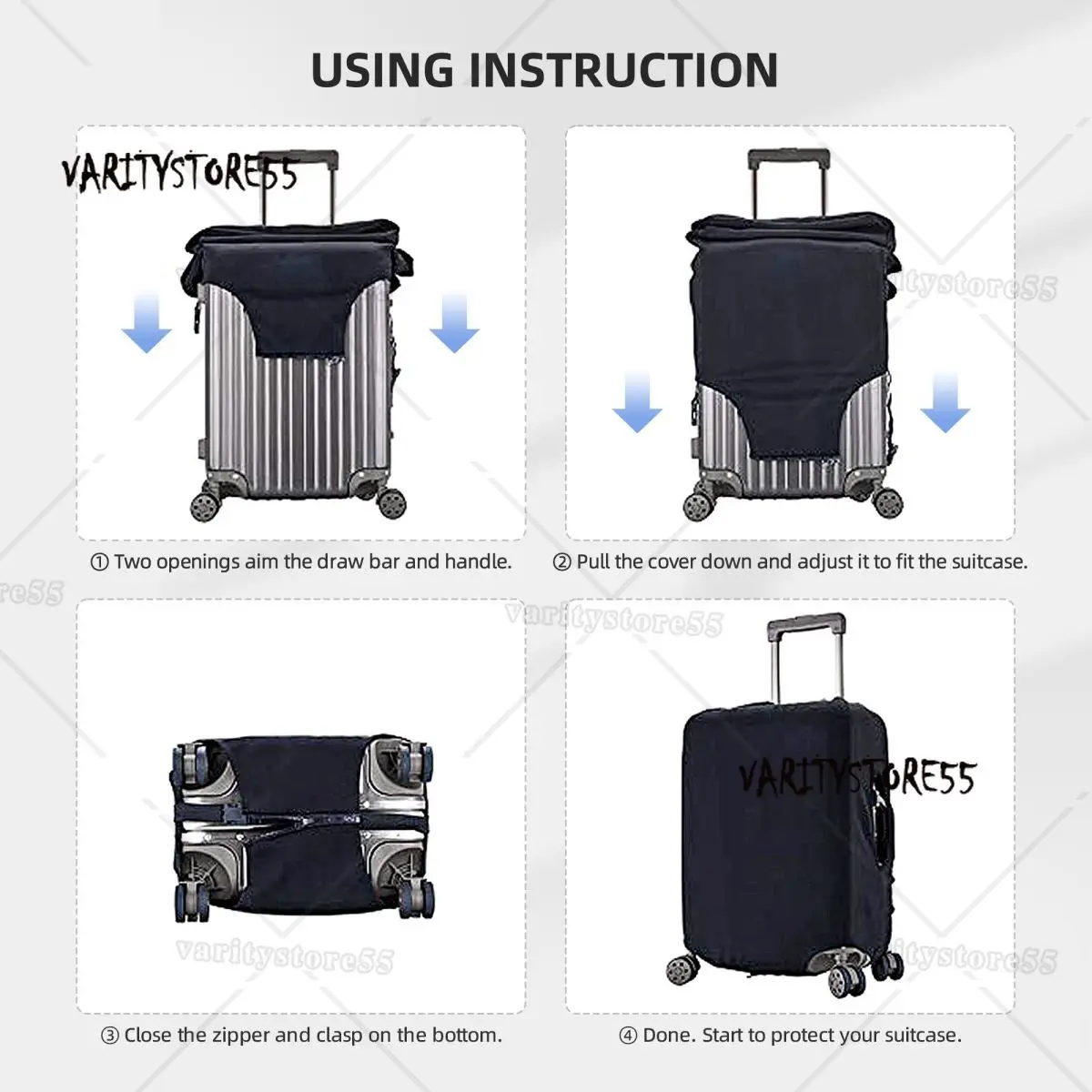 juste de bagage personnalisée, un Étang complet de capybara, poinvalise de protection, housses imbibées pour 18 32 pouces