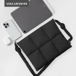 Sac à bandoulière souple pour ordinateur portable 13 13.6 15 16 pouces, étui pour Macbook HP DELL Huawei, sacoche pour ordinateur de plus grande capacité