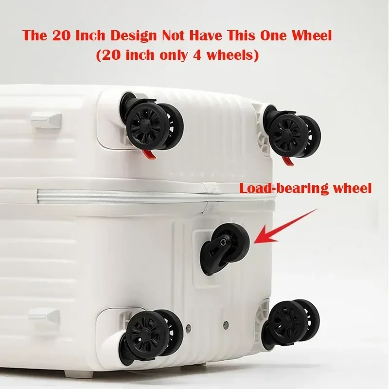 valise de voyage rectangulaire pour pc, valise légère de grande taille avec cinq roues, fixation rétractable et mécanisme d'attache de sécurité, sac de voyage à ressort rembourré