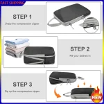 Cubes d’emballage à Compression tendance, 8 ensembles de Cubes d’emballage ultralégers pour valise à main, emballage de voyage pour organisateur de valise B