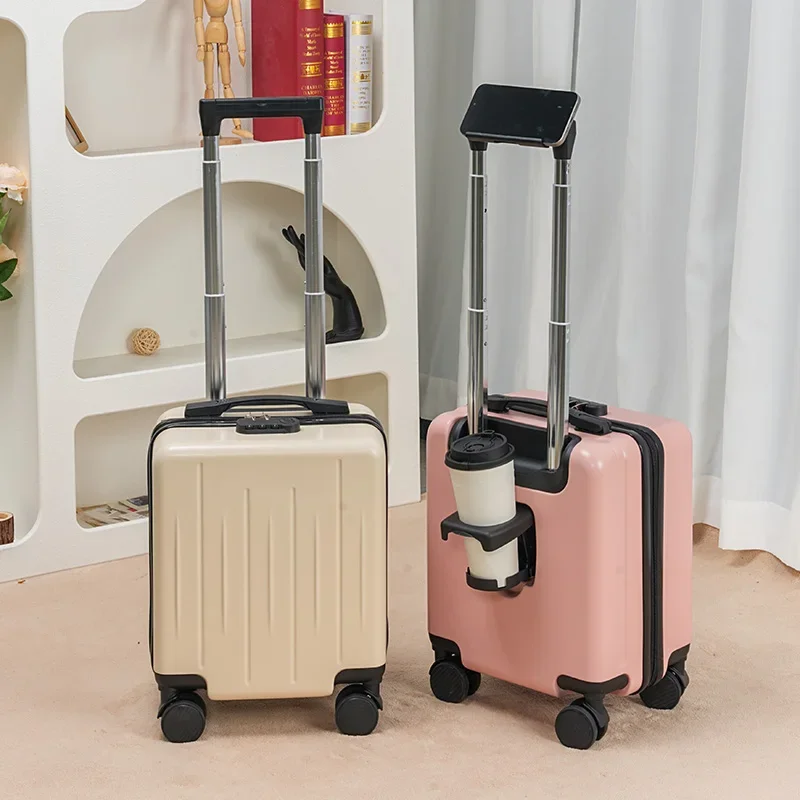 petit sac de voyage pour bagages 14 pouces, bagage de voyage avec porte gobelet et crochet