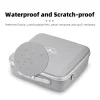 brdrc sac de rangement pour dji air 3/air 3s étui de transport intégré sac à main voyage valise en polyuréthane bandoulière drone rc 2 accessoires
