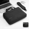 sac pour ordinateur portable, sac à main à bandoulière pour m1 m2 14 15 15.6 17 pouces macbook air pro 13.3 huawei asus dell, porte documents pour ordinateur portable