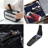 Étuis pour rasoir adaptés à la valise portable en silicone noir de haute qualité, série manuelle pour hommes, poignée de rasoir, manchon en silicone, 1 pièce