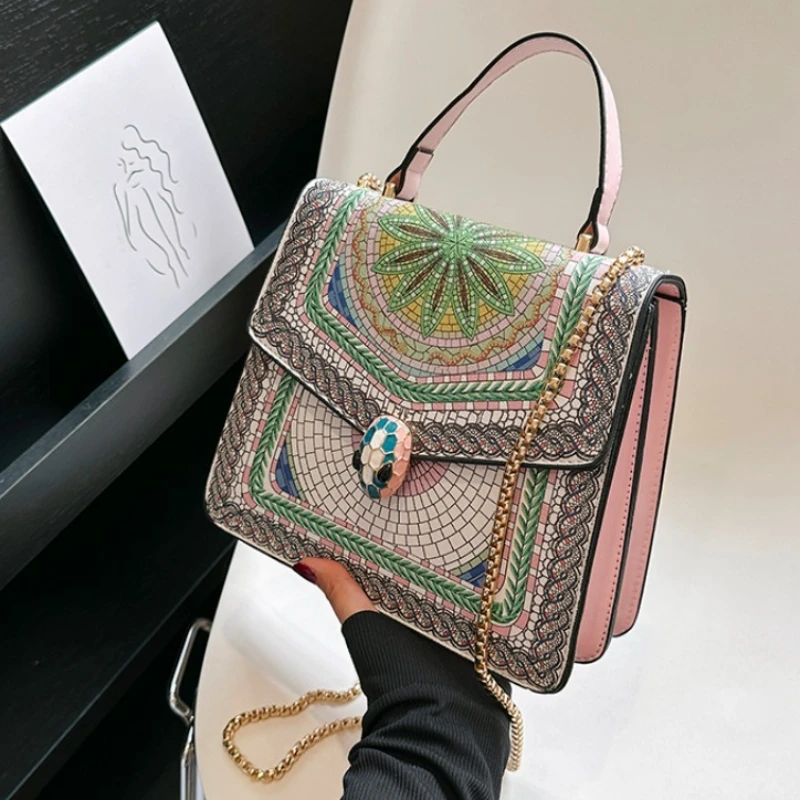 sac à bandoulière convertible en cuir pour femmes, sac à main tendance de styliste, fourre tout chic pour dames