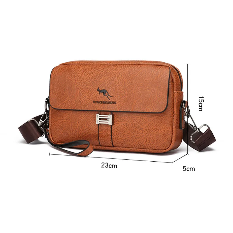 sacs à bandoulière en cuir décontracté mini hommes sac à main petit sac à bandoulière pour hommes concepteur vintage en cuir sac de messager petit hommes shoul