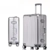 valise en aluminium bagages en métal 20/22/28/30 pouces sacs de voyage à main cabine de voyage mot de passe boîtier de chariot valises à roulettes de voyage