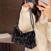 sac à main tendance populaire pour femmes dans un nouveau style, version coréenne, populaire parmi les canaux, sac à bandoulière à paillettes, polyvalent et sui