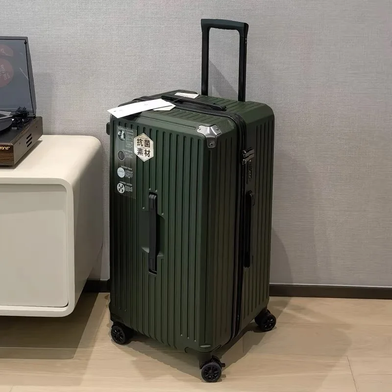 Valise grande taille 20/28/36/50 pouces, bagages de grande capacité avec cinq roues ABS + PC, valises d’embarquement, valise de voyage à fermeture éclair Valise grande taille 20/28/36/50 pouces, bagages de grande capacité avec cinq roues ABS + PC, valises d’embarquement, valise de voyage à fermeture éclair