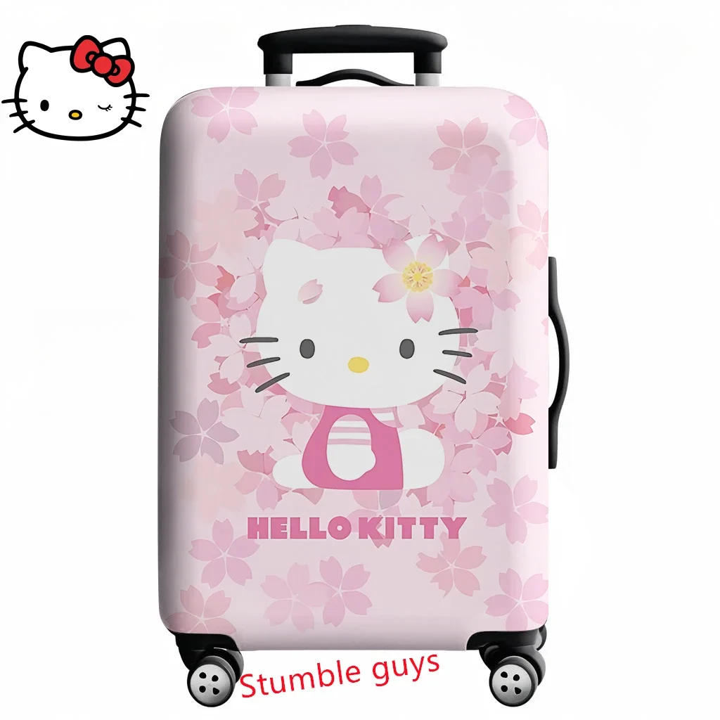 housse de protection pour bagages de voyage demon hunters anime kpop, convient aux valises de 18 à 32 pouces