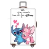 housse de valise à la mode, haute élasticité, mignon lilo et stitch, housse anti poussière pour valise de 18 à 32 pouces, accessoires essentiels