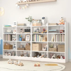 Bibliothèque blanche à 5 niveaux pour enfants en bas âge, armoire de rangement moderne pour jouets d’enfants, meubles de garderie, bibliothèque de lecture, en Stock aux états-unis Bibliothèque blanche à 5 niveaux pour enfants en bas âge, armoire de rangement moderne pour jouets d’enfants, meubles de garderie, bibliothèque de lecture, en Stock aux états-unis