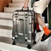 Valise à roulettes grande capacité pour garçons, solide, épaisse, durable, bagage de voyage, silencieux, antichoc, étui d’embarquement, 20 po, 24/28 po Valise à roulettes grande capacité pour garçons, solide, épaisse, durable, bagage de voyage, silencieux, antichoc, étui d’embarquement, 20 po, 24/28 po