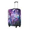 kpop demon hunters huntrix saja garçons housse de valise voyage de croisière vacances fournitures de bagages utiles protecteur