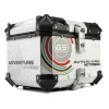 coffre arrière de moto universel en aluminium, coffre arrière de moto, coffre supérieur de moto, valise de moto, 65l, 55l, 45l, 36l