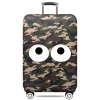 housse de protection pour valise de voyage, housse de protection pour bagages, impression mignonne, adaptée aux valises de 18 à 28 pouces