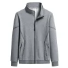 veste de sport grande taille pour hommes, costume décontracté, pour personnes d'âge moyen et âgées, cardigan à revers, printemps et automne, m 8xl