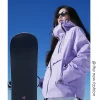 ensembles de vêtements de neige trempés pour hommes et femmes, vêtements de snowboard, veste et pantalon de ski pour couple, adulte, 30 ℃