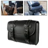 sacoche de bagage arrière de moto, pochette étanche, sacs à outils latéraux, valise punk universelle pour harley dyna sportster xl883