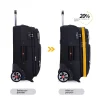 bagage oxford tissu 20 28 pouces trolley expansion capacité accrue 20% valise d'affaires grandes roues boîte d'embarquement sac de voyage