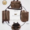 Sacs de voyage en toile pour hommes, étui à bombes, valise classique, messager initié, fourre-tout, grands sacs à main d&rsquo;affaires décontractés, poche pour ordinateur portable