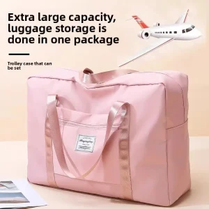 Sac de voyage multifonctionnel, sac d’enregistrement portatif, sac d’emballage de bagages de rentrée scolaire, sac de rangement de couverture mobile pour femmes enceintes D Sac de voyage multifonctionnel, sac d’enregistrement portatif, sac d’emballage de bagages de rentrée scolaire, sac de rangement de couverture mobile pour femmes enceintes D