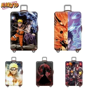 Anime NarAAElastic Bagage Cover, Valise Protective Cover, Animation Thicken Bagages Case, Tags Travel Trolley Case Decoration Anime NarAAElastic Bagage Cover, Valise Protective Cover, Animation Thicken Bagages Case, Tags Travel Trolley Case Decoration