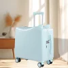 Une valise pour enfant peut être utilisée comme valise portable pour fille pour monter un chariot combiné de 18 pouces