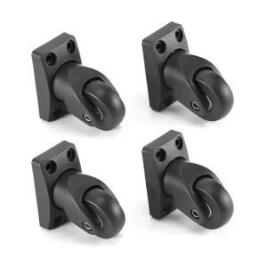 Poulie de Valise en Plastique Noir, Roue Universelle de Remplacement, Accessoire Durable, 1 Pièce Poulie de Valise en Plastique Noir, Roue Universelle de Remplacement, Accessoire Durable, 1 Pièce