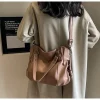 femme hobo sac à main grande capacité sacs à bandoulière grand style sac fourre tout dames en cuir souple hobos sacs de messager femmes Сумочки