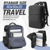 Ryanair 40x30x20 sac de cabine à bagages, 40x30x20 sac hommes femmes 15.6 pouces pochette d&rsquo;ordinateur sac à dos de voyage d&rsquo;affaires, sac à dos d&rsquo;école universitaire