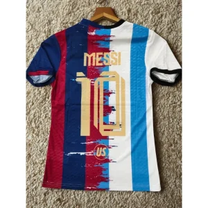 Édition spéciale Messi taille 10 hommes T-shirts sport décontracté entraînement en plein air respirant séchage rapide vêtements disponibles en toutes les tailles Édition spéciale Messi taille 10 hommes T-shirts sport décontracté entraînement en plein air respirant séchage rapide vêtements disponibles en toutes les tailles