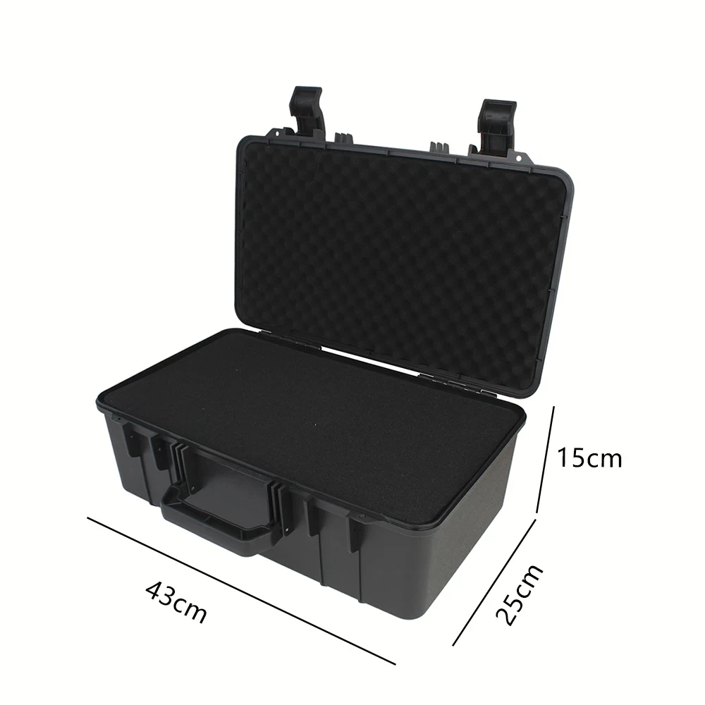 boîte à outils de protection étanche, mallette à outils de transport rigide, boîte de rangement, équipement, boîte à outils, organisateur, valise d'extérieur