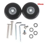 Roues de Bagages de Remplacement pour Valise, Patins à Roulettes, Réparation de Bagages, Degré d&rsquo;Usure Silays euse, 50x18mm
