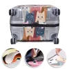 housse de bagage housse de valise extensible protecteur de bagage bagages housse anti poussière convient 18 32 pouces valise étui organisateur de voyage