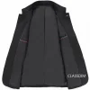 hommes blazers costumes vestes col montant affaires costumes décontractés manteaux mâle slim fit blazers vestes blazers manteaux taille 4xl