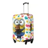 kawaii despicable me minions housse de valise dessin animé pratique voyage protection bagages accessoires vol