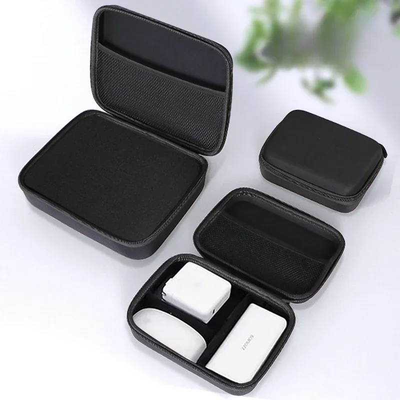 boîte de rangement eva, 1 pièce, petit sac de voyage à fermeture éclair, mallette de rangement de protection portable, sac d'outils d'extérieur, 6 types de tailles, accessoires d'organisation