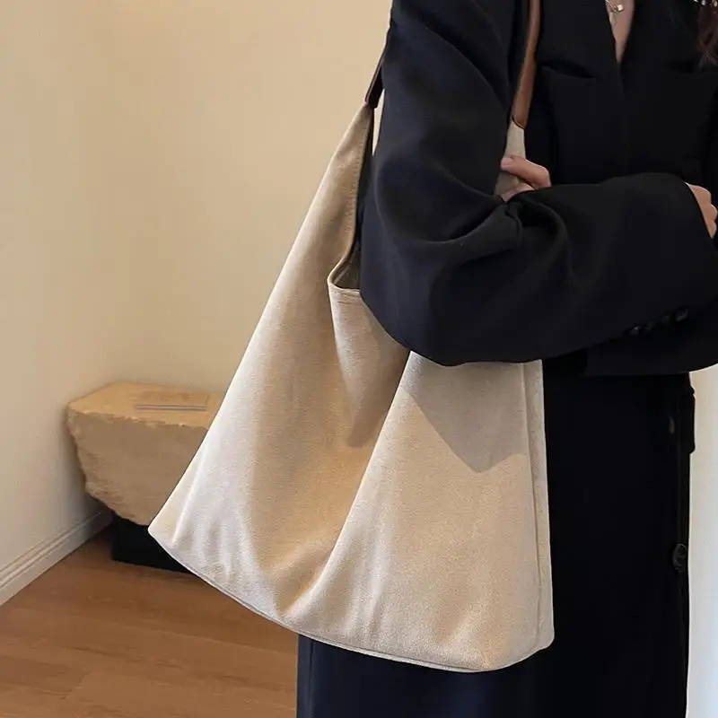 sac fourre tout rétro pour femmes, sac à main de styliste de luxe, sac de shopping de grande capacité, sac à bandoulière simple, nouveaux sacs hobos féminins
