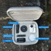 mallette de transport pour insta 360 go 3 s/go 3, sac de rangement portable, boîte à main, valise pour insta360 go 3 s, protection des accessoires de voyage