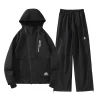 ensembles de vêtements de neige trempés pour hommes et femmes, vêtements de snowboard, veste et pantalon de ski pour couple, adulte, 30 ℃