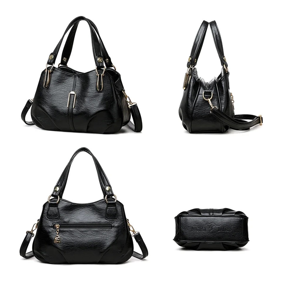 sac à main en cuir véritable pour femme, sac à bandoulière pour femme, sac à main messenger, sac fourre tout pour femme, marque de luxe, initié par un designer