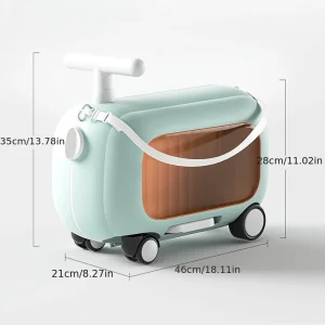 Valise de marche pour enfants, peut monter deux en un, pour garçons et filles, peut être vérifiée dans une valise de rangement légère, bagages de voyage Valise de marche pour enfants, peut monter deux en un, pour garçons et filles, peut être vérifiée dans une valise de rangement légère, bagages de voyage